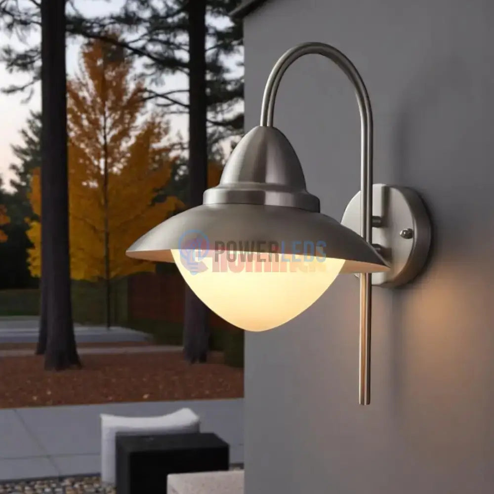 Aplica Inox SIDNEY E27 IP44 83966 powerleds.ro