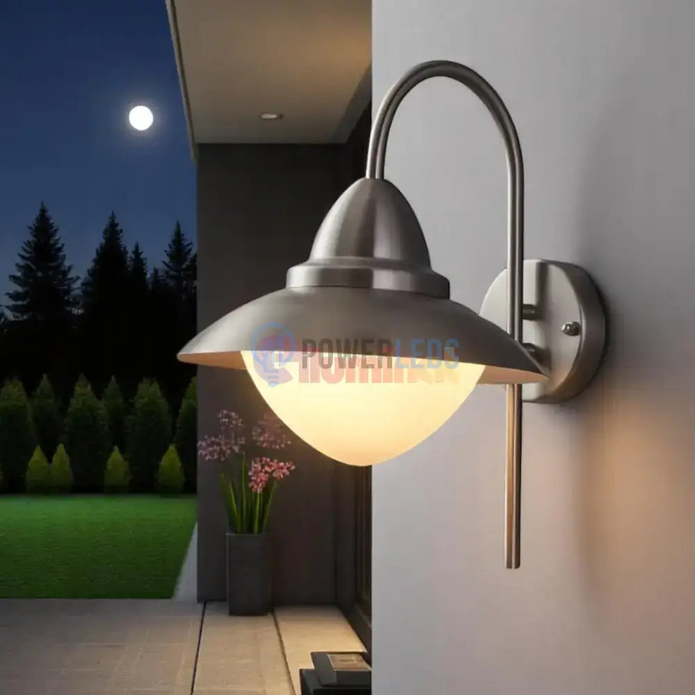Aplica Inox SIDNEY E27 IP44 83966 powerleds.ro