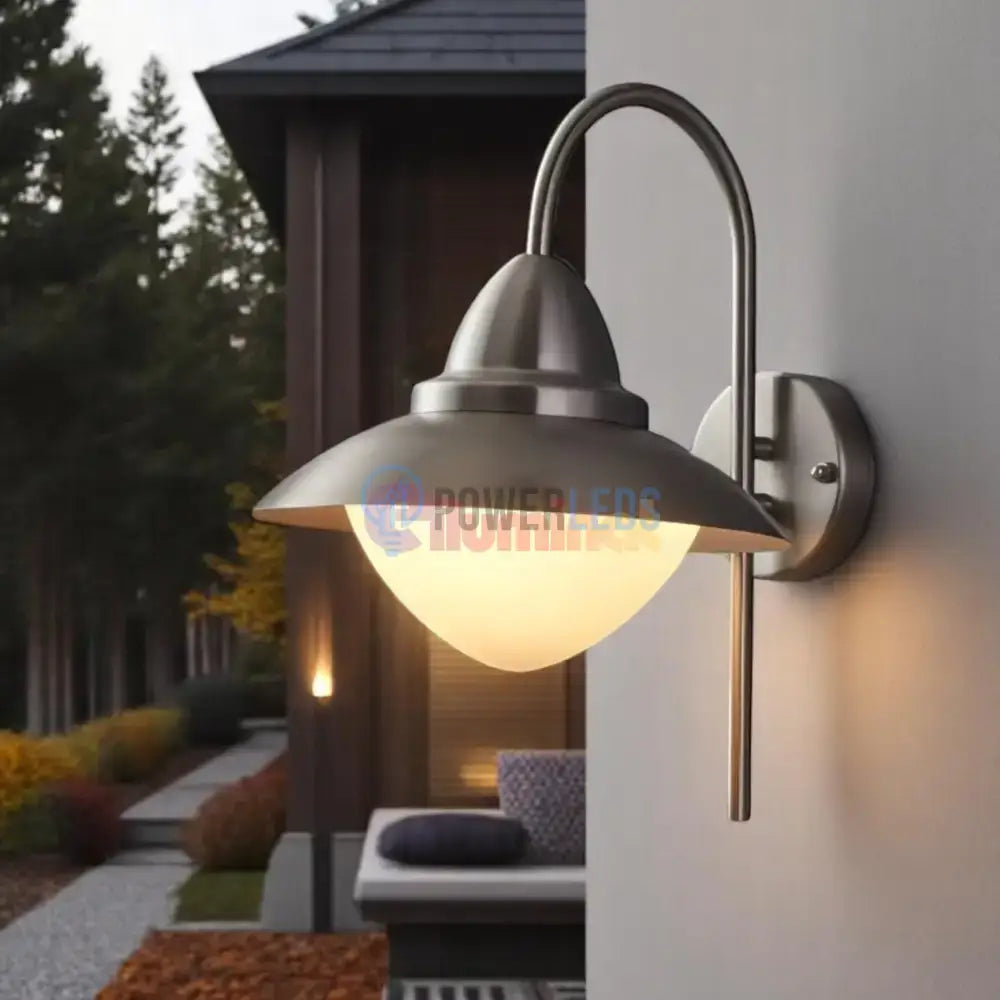Aplica Inox SIDNEY E27 IP44 83966 powerleds.ro