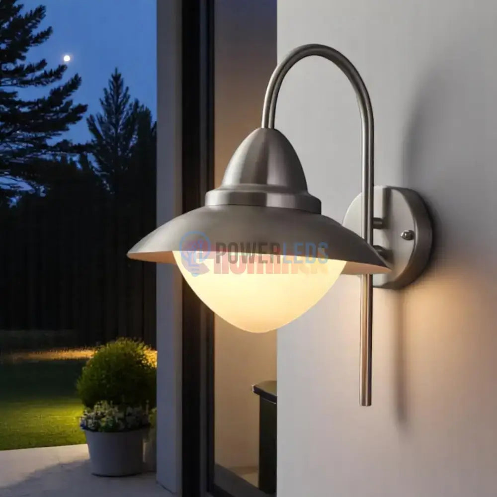 Aplica Inox SIDNEY E27 IP44 83966 powerleds.ro