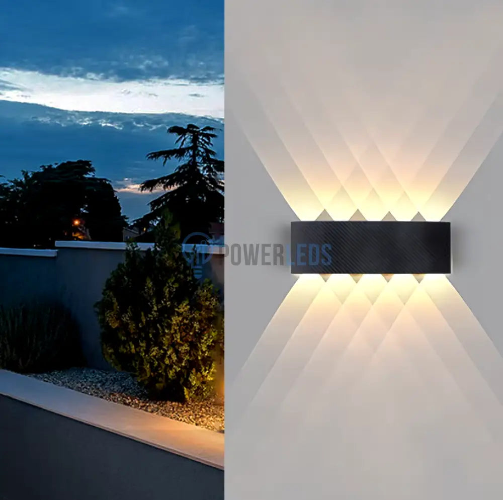 Aplica Led 10W Trio Exterior Neagra Wall Light Fixtures