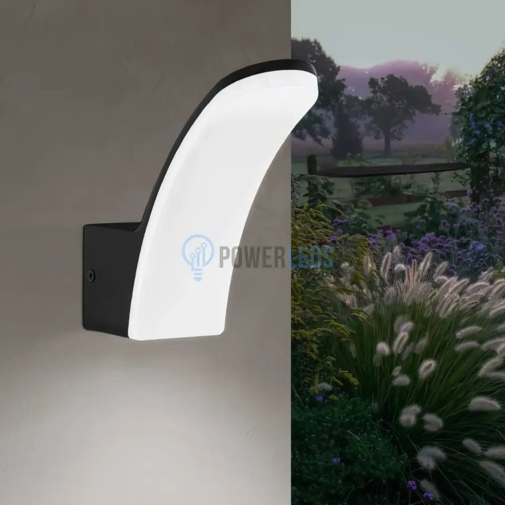 Aplica LED 11W EGLO FIUMICINO 98148 Exterior NEAGRA / ALB CALD / APLICA PERETE Wall Light Fixtures