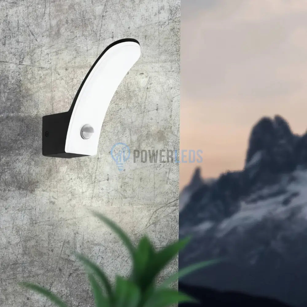 Aplica LED 11W EGLO FIUMICINO 98149 Senzor Exterior NEAGRA / ALB CALD / APLICA PERETE Wall Light Fixtures
