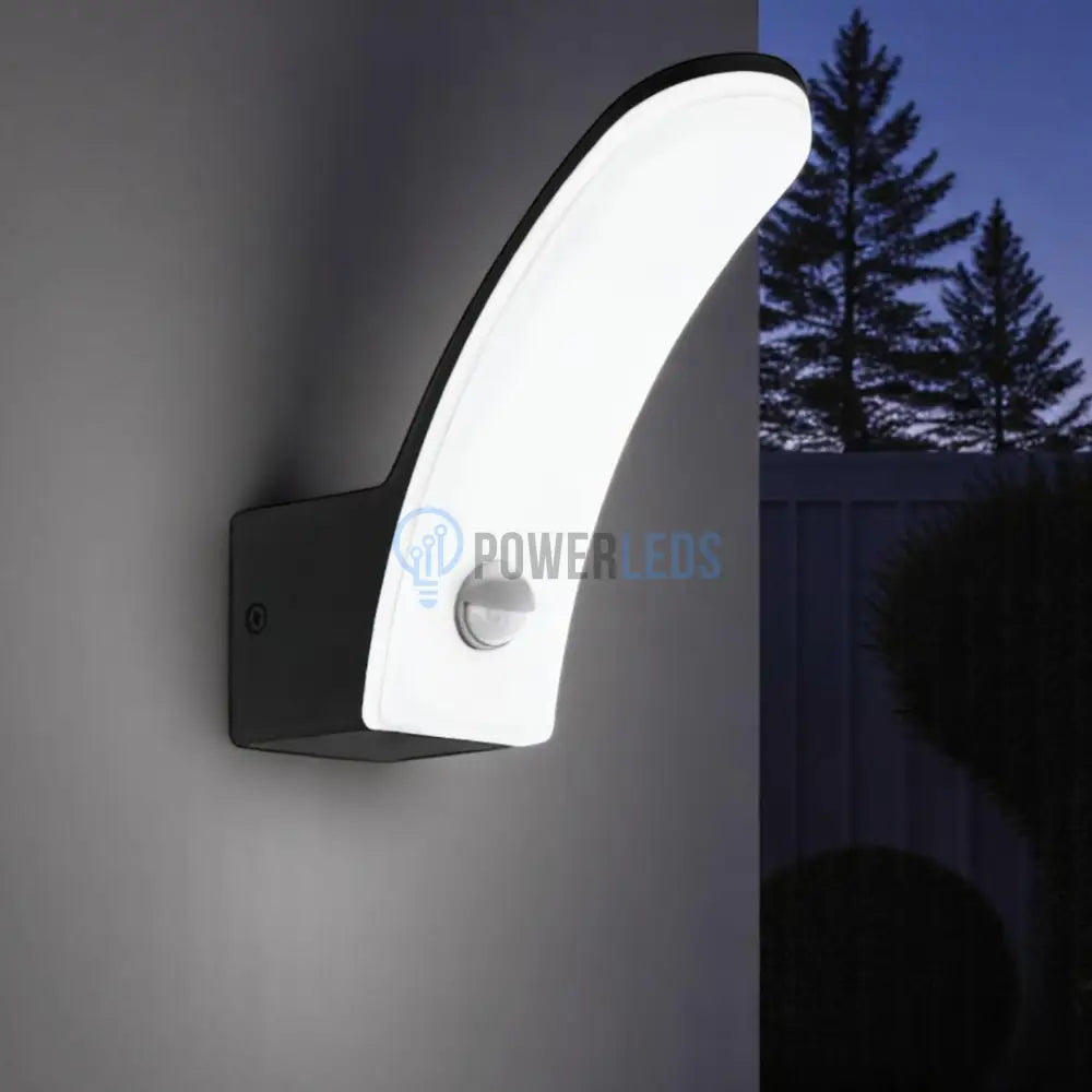 Aplica LED 11W EGLO FIUMICINO 98149 Senzor Exterior NEAGRA / ALB CALD / APLICA PERETE Wall Light Fixtures