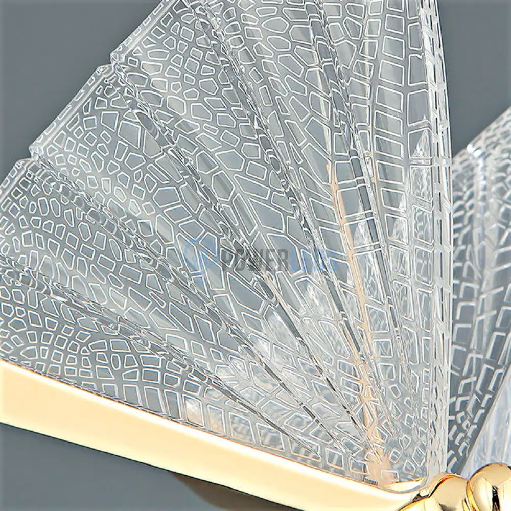 Aplica Led 12W Butterfly Gold Wall Light Fixtures