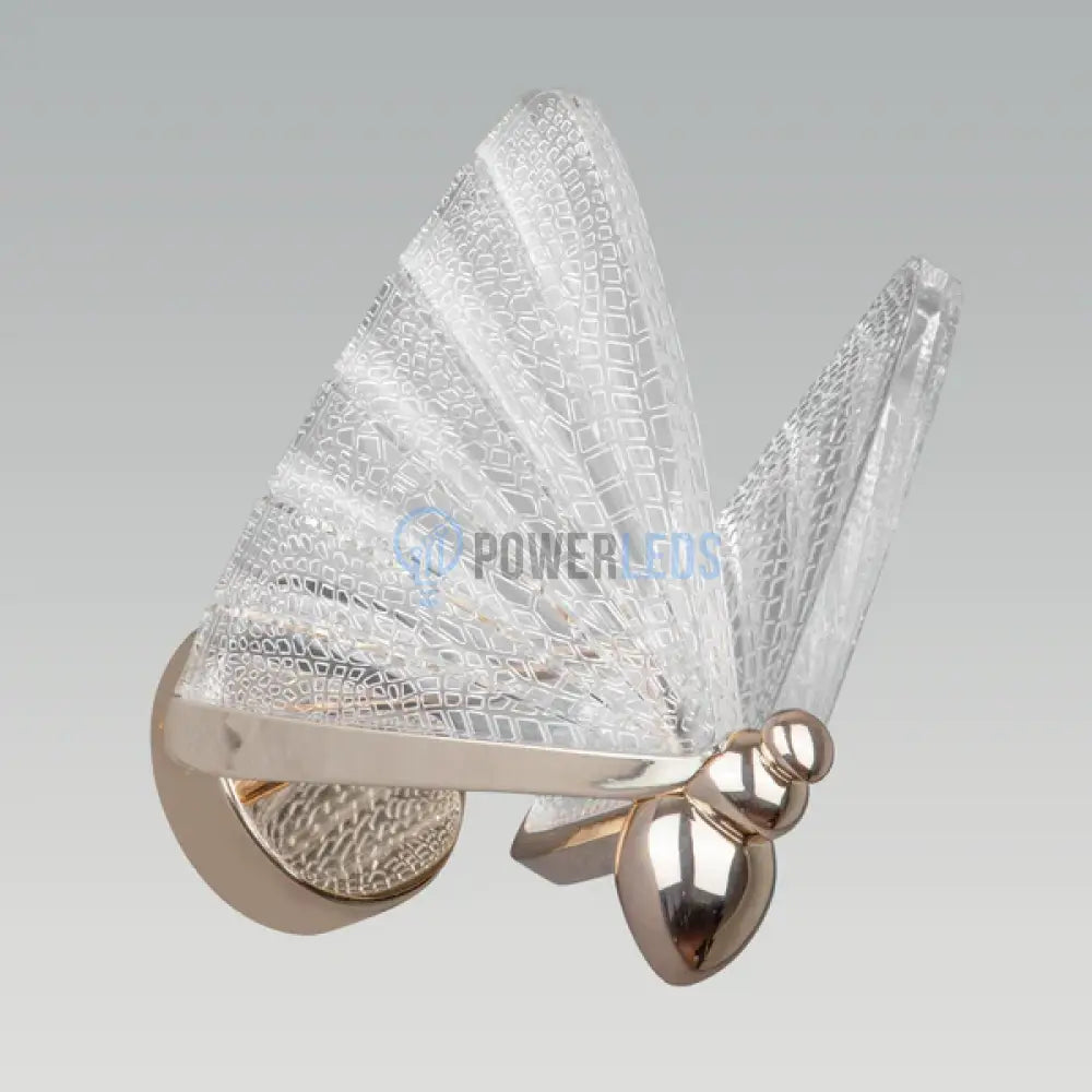 Aplica Led 12W Butterfly Silver Wall Light Fixtures