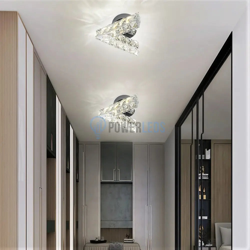 Aplica Led 12W Cristal V Shape Wall Light Fixtures