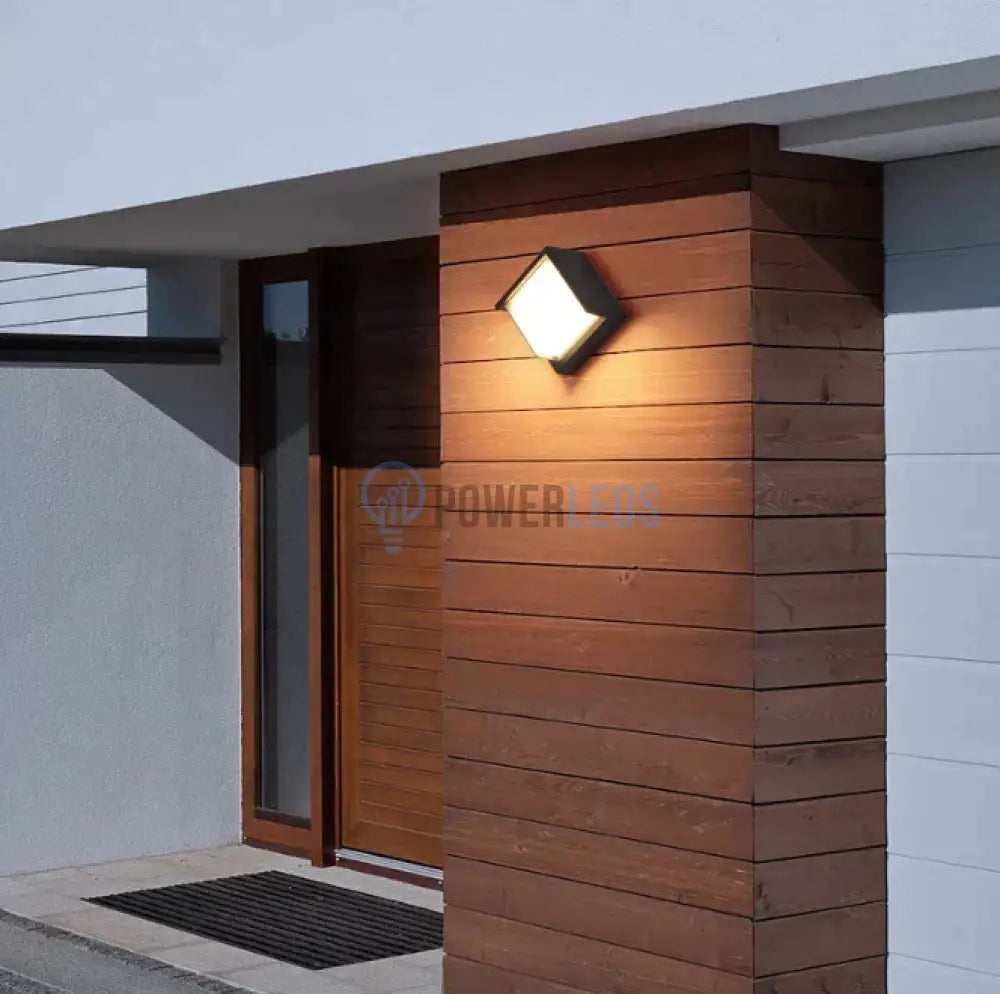Aplica Led 15W Square Suga Exterior Wall Light Fixtures
