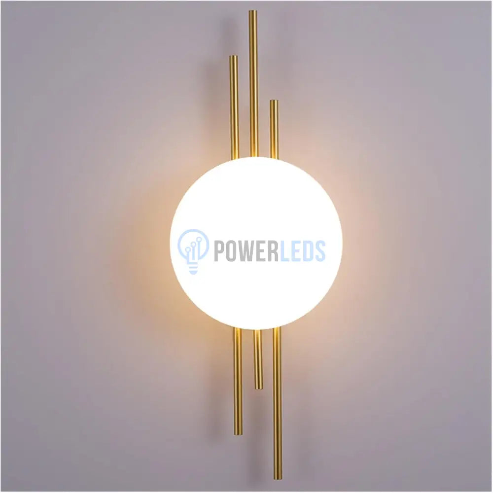 Aplica LED 20W Luxury Fine Lines Gold powerleds.ro