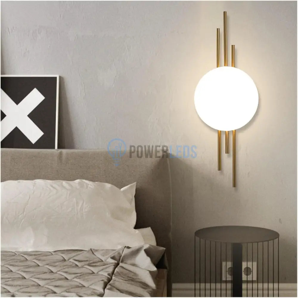 Aplica LED 20W Luxury Fine Lines Gold powerleds.ro