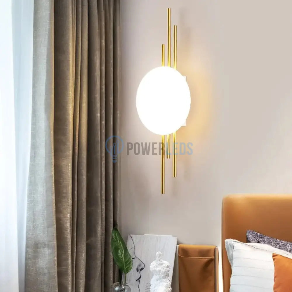 Aplica LED 20W Luxury Fine Lines Gold powerleds.ro