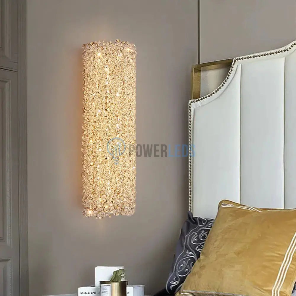 Aplica LED 21W Crystal Elegance CRISTAL / APLICA PERETE / TAVAN / CHROME Wall Light Fixtures