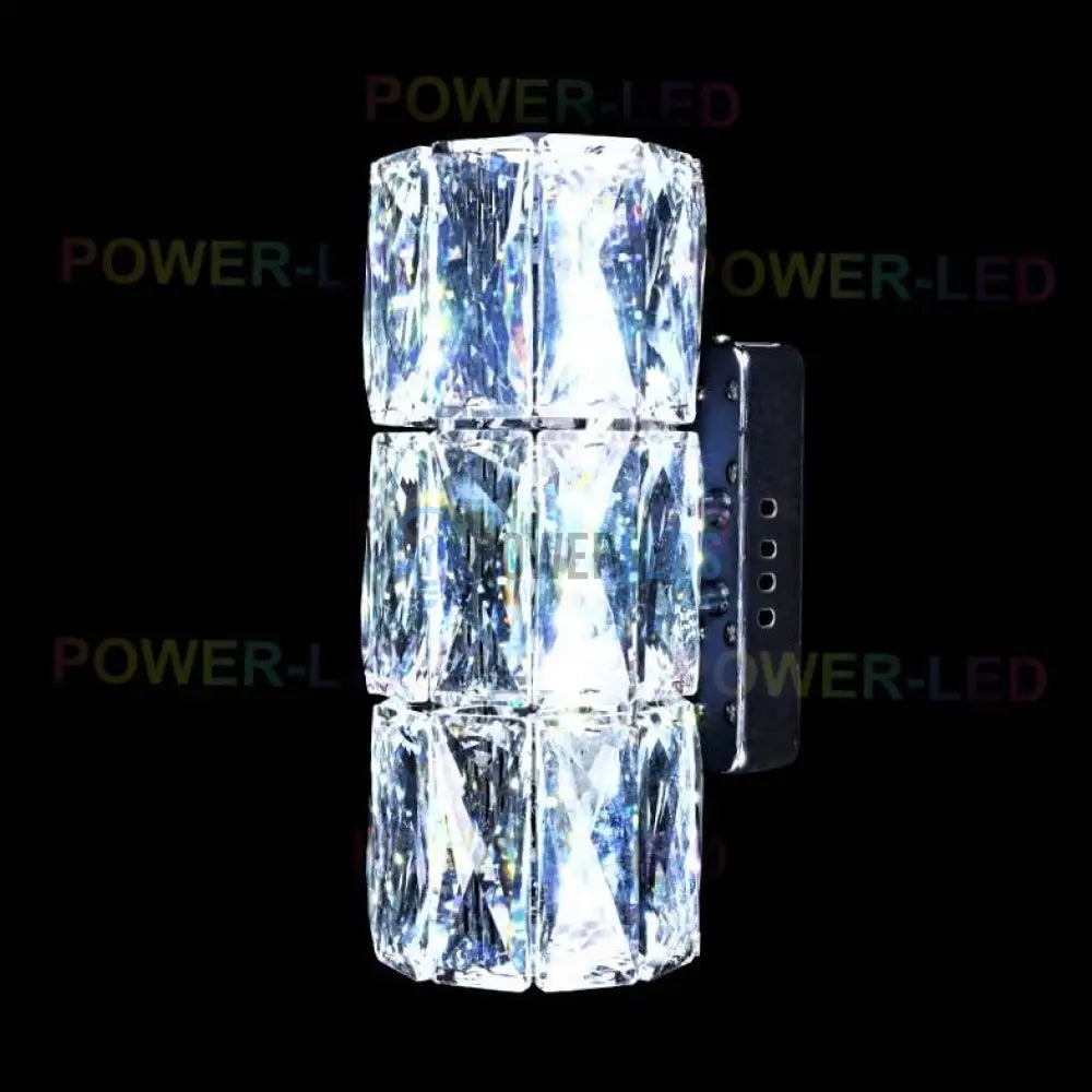 Aplica Led 24W Cristal Cilindru 22Cm Wall Light Fixtures