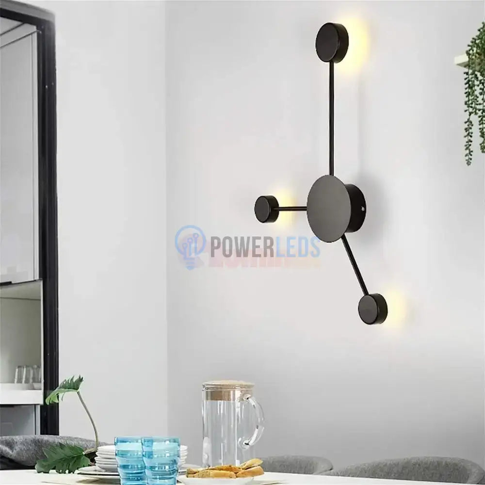 Aplica LED 24W Modern Style-3 Negru