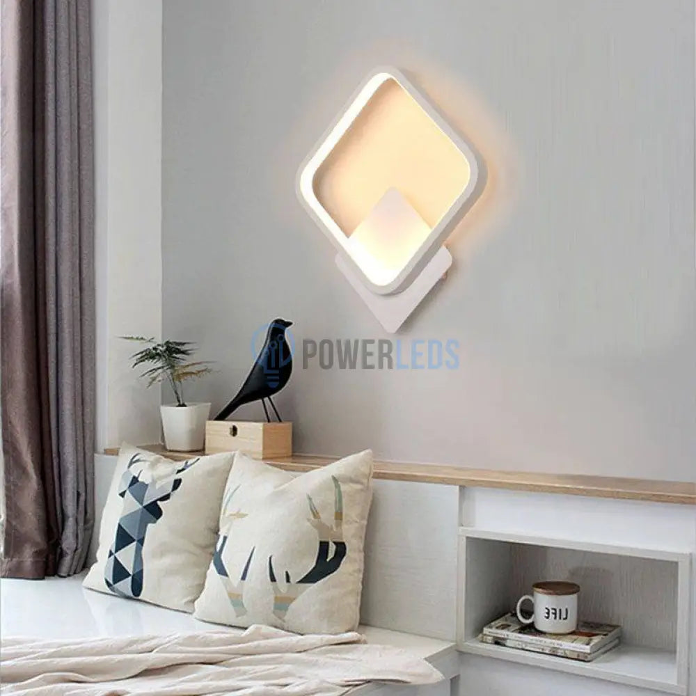 Aplica Led 28W Diamond Alba Slim 3 Functii Wall Light Fixtures