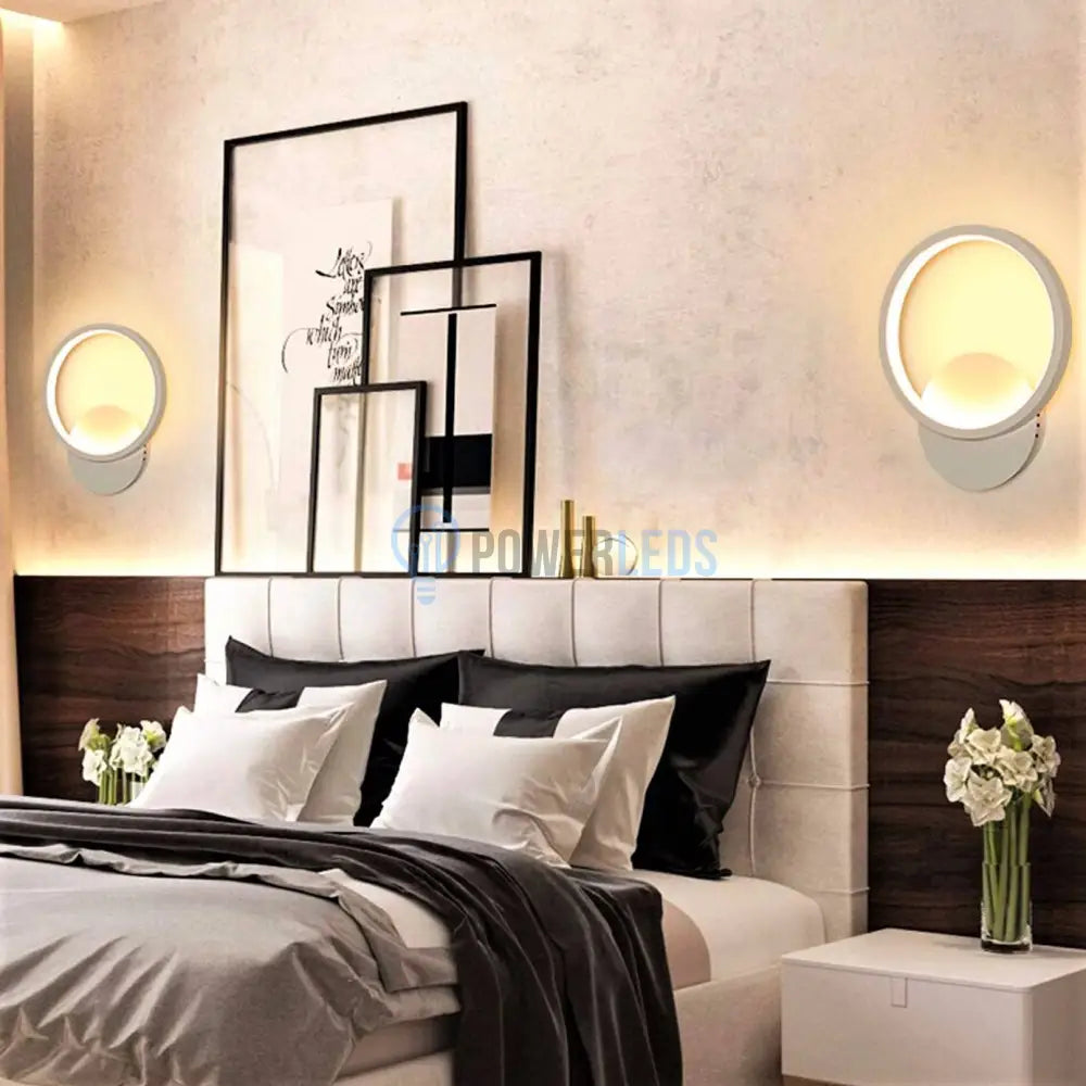 Aplica Led 28W Round Alba Slim 3 Functii Wall Light Fixtures