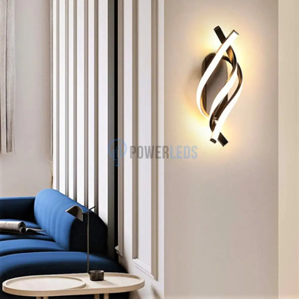 Aplica Led 38W Perete Mary Neagra Wall Light Fixtures