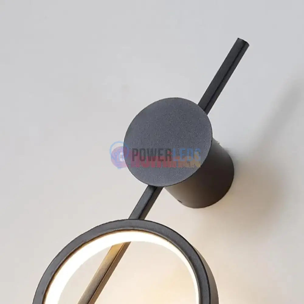 Aplica LED 40W TRIPLE ROUND BLACK 3 Functii powerleds.ro