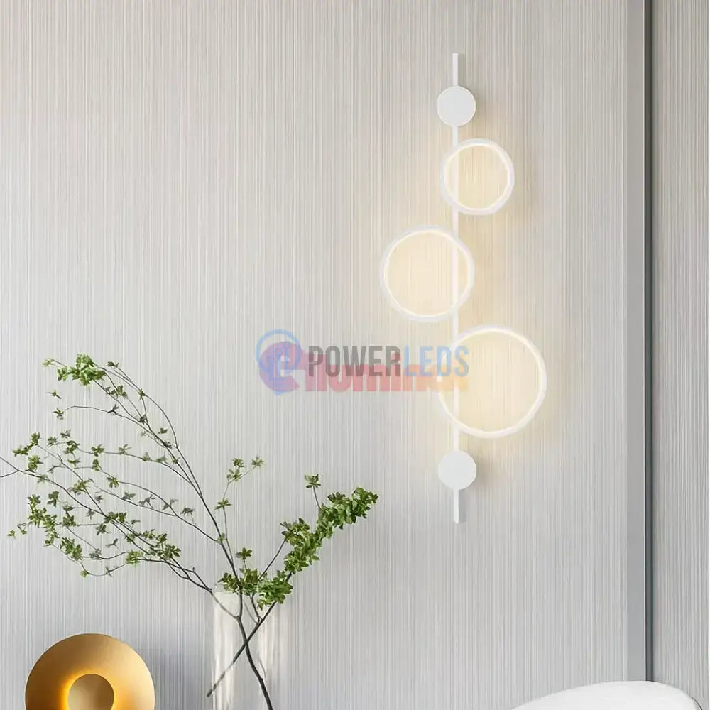 Aplica LED 40W TRIPLE ROUND WHITE 3 Functii powerleds.ro