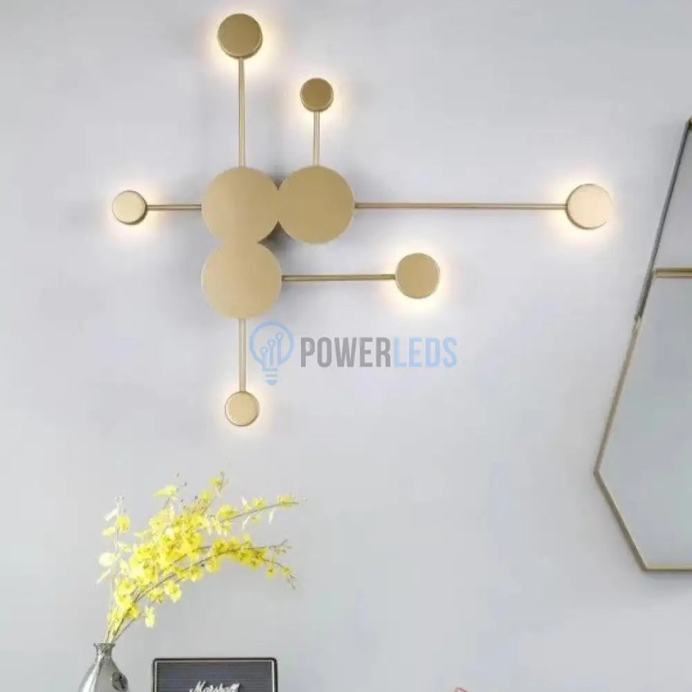 Aplica Led 45W Modern Style-6 Gold