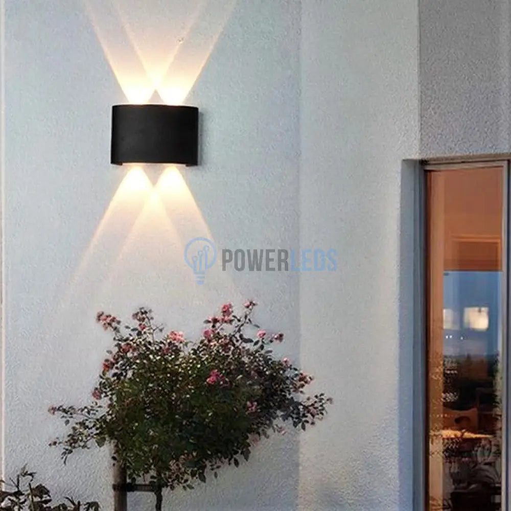 Aplica Led 4W Trio Exterior Neagra Wall Light Fixtures