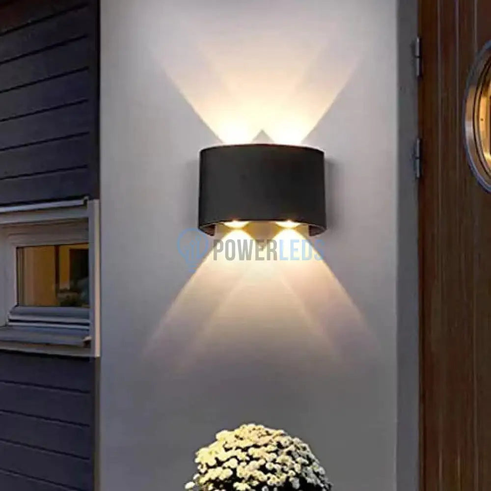 Aplica Led 4W Trio Exterior Neagra Wall Light Fixtures