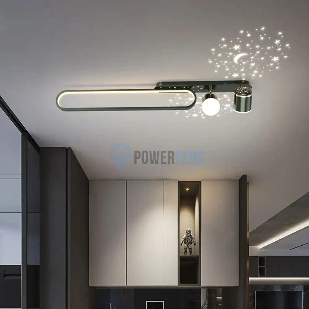 Aplica Led 58W 80Cm New Design Proiectie Stelute Lighting Fixtures