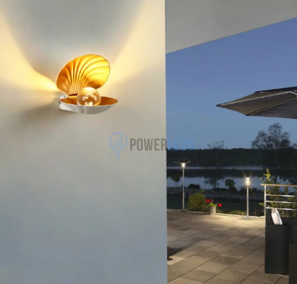 Aplica Led 6W Oyster Exterior Wall Light Fixtures