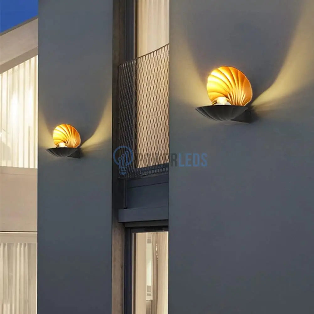 Aplica Led 6W Oyster Exterior Wall Light Fixtures