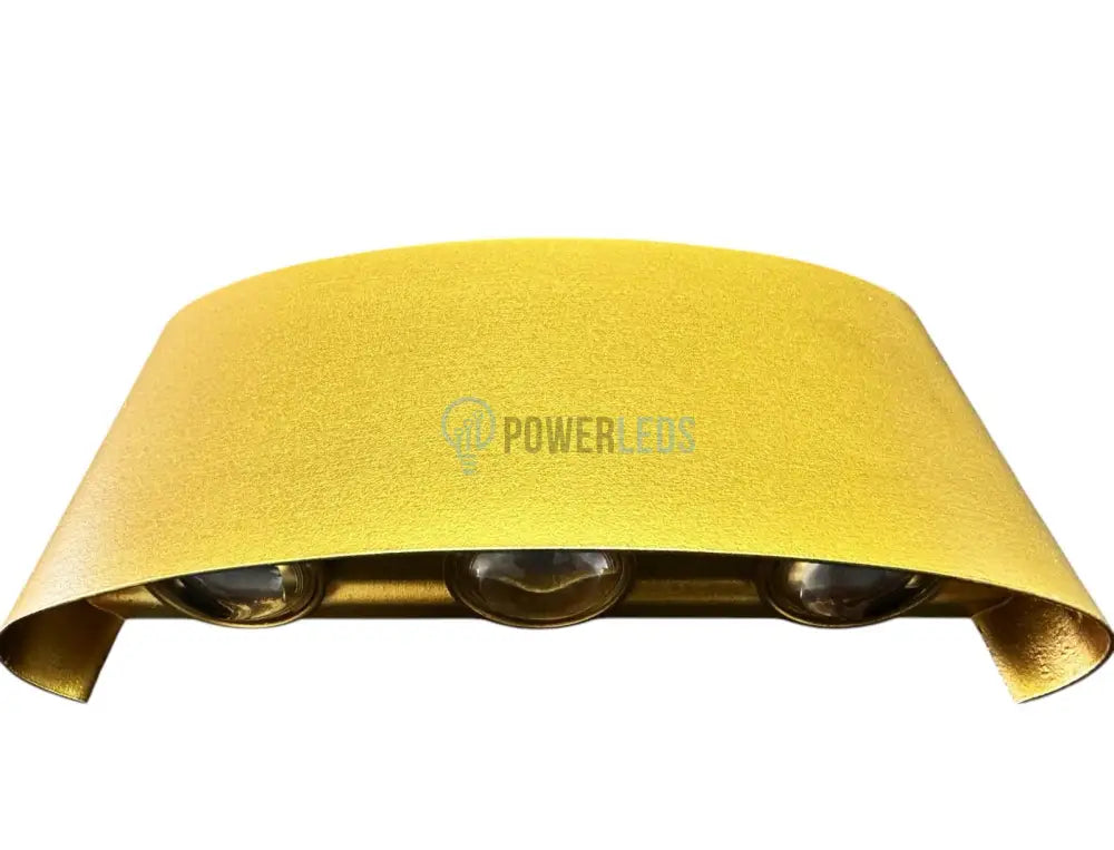 Aplica Led 6W Trio Exterior Gold Wall Light Fixtures