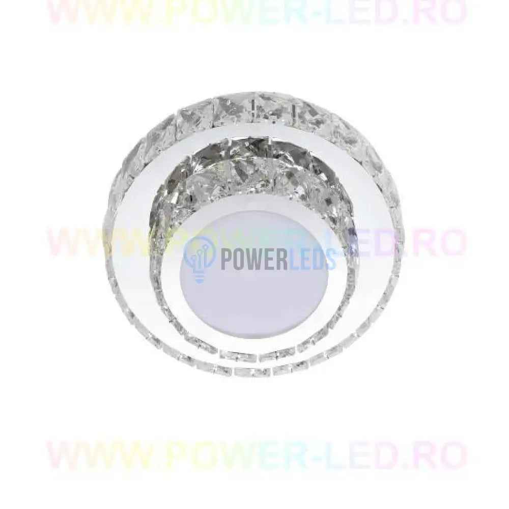 Aplica Led 72W Mat Rotunda Cristal Wall Light Fixtures