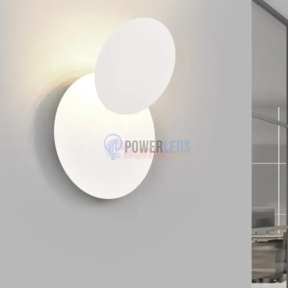 Aplica LED de Perete White MIO ALBA / 18CM Wall Light Fixtures