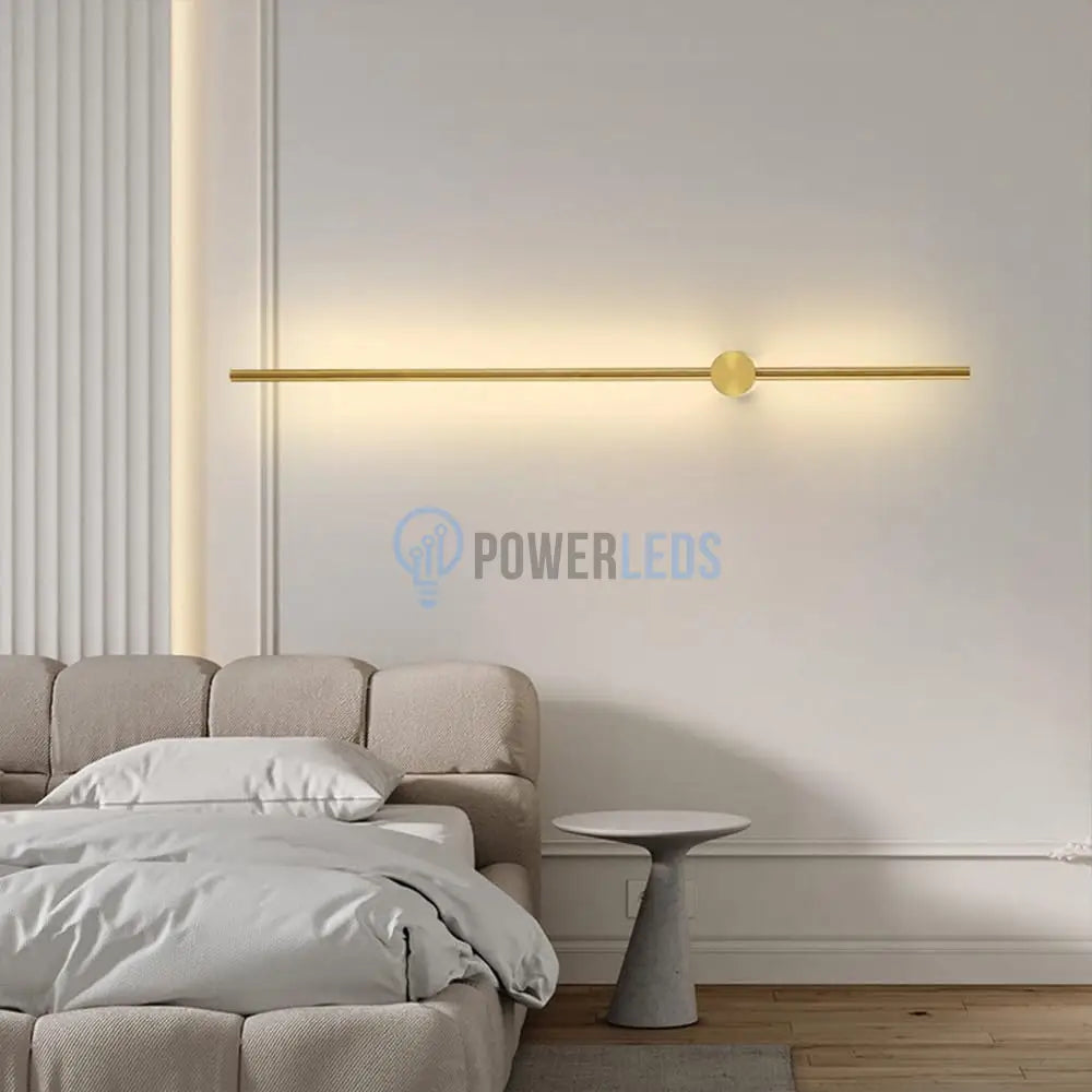 Aplica Led Alpine 22W 60Cm Gold Wall Light Fixtures