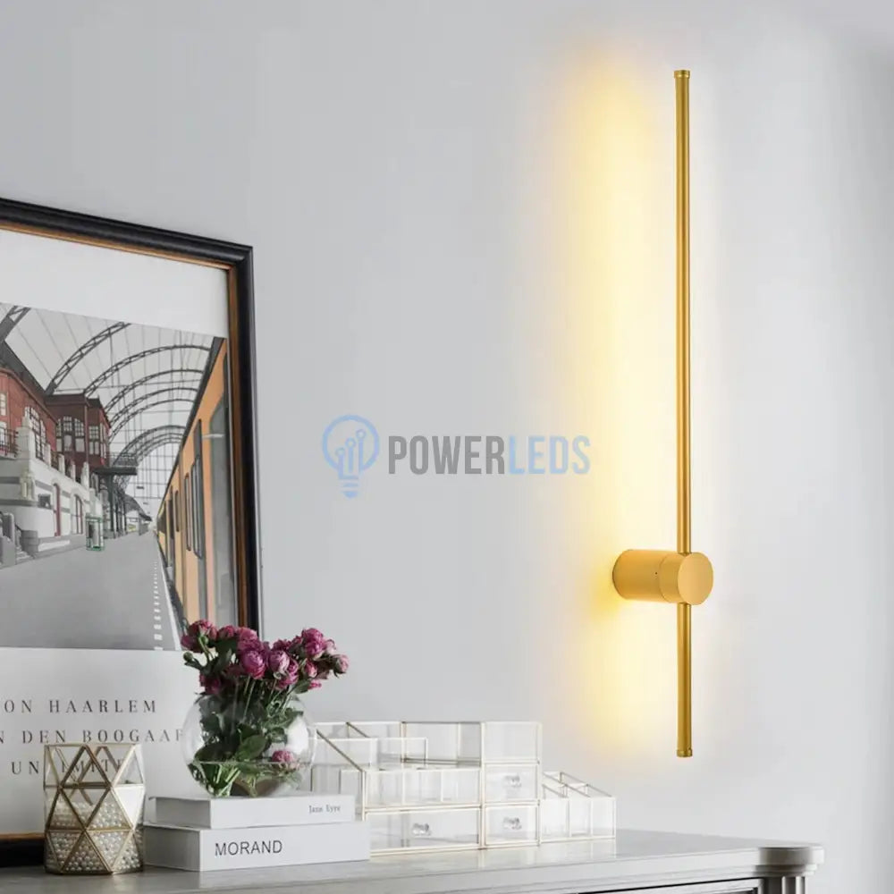 Aplica Led Alpine 26W 80Cm Gold Wall Light Fixtures