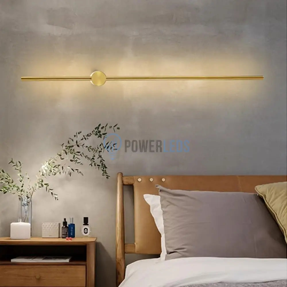 Aplica Led Alpine 26W 80Cm Gold Wall Light Fixtures