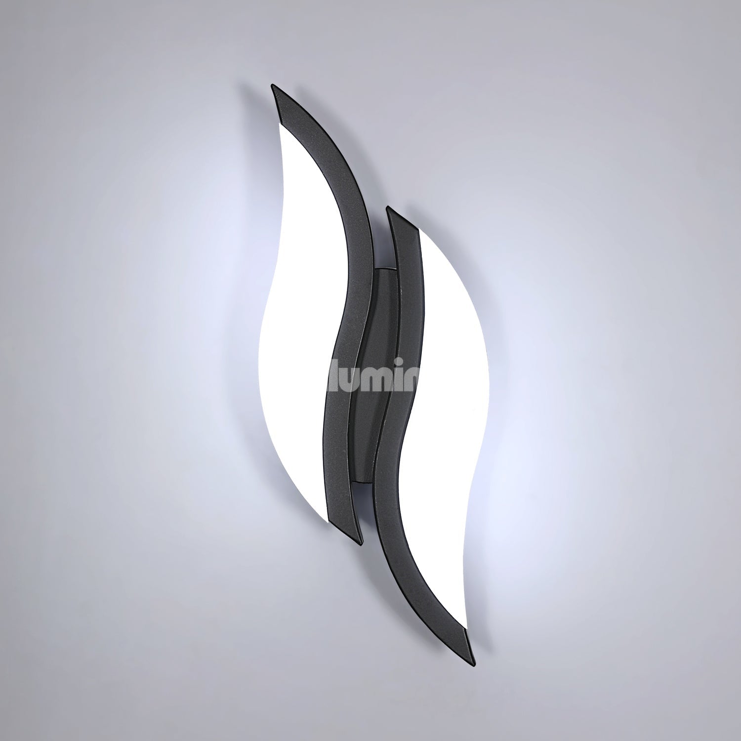 Aplica LED ASCO 8W Neagra Echivalent 40W