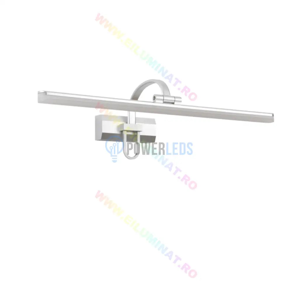 Aplica Led Baie 36W 58Cm Argintie Reglabila C1308Ch Wall Light Fixtures