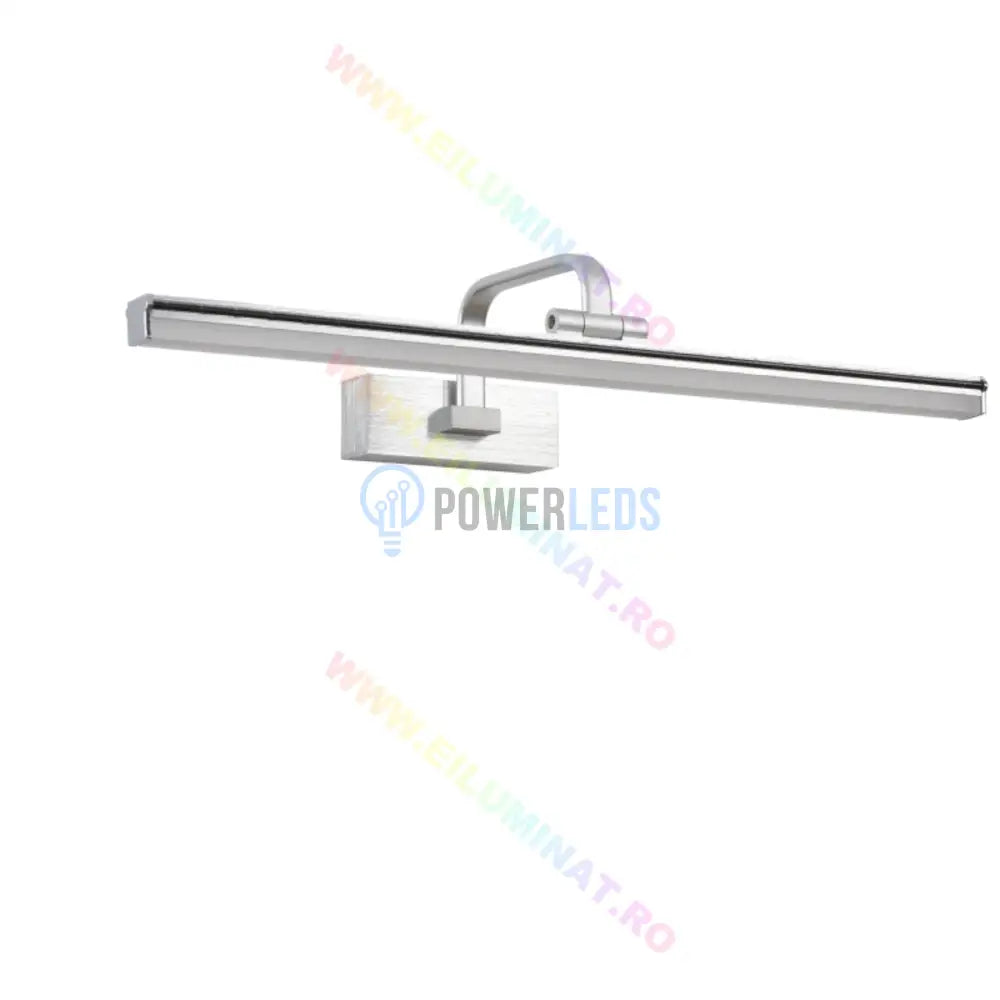 Aplica Led Baie 36W 58Cm Argintie Reglabila C1309Ch Wall Light Fixtures