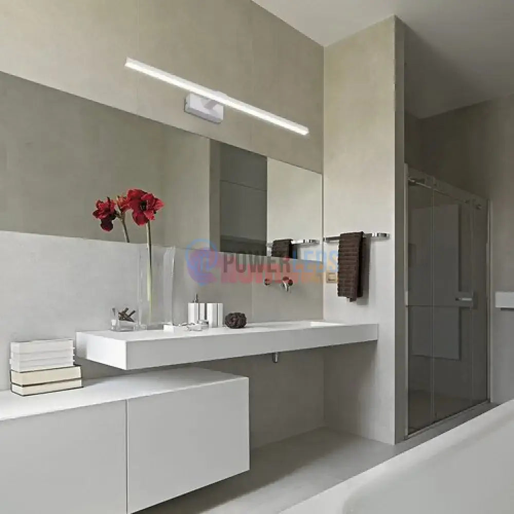 Aplica LED Baie Olyss 18W 91cm Alba powerleds.ro