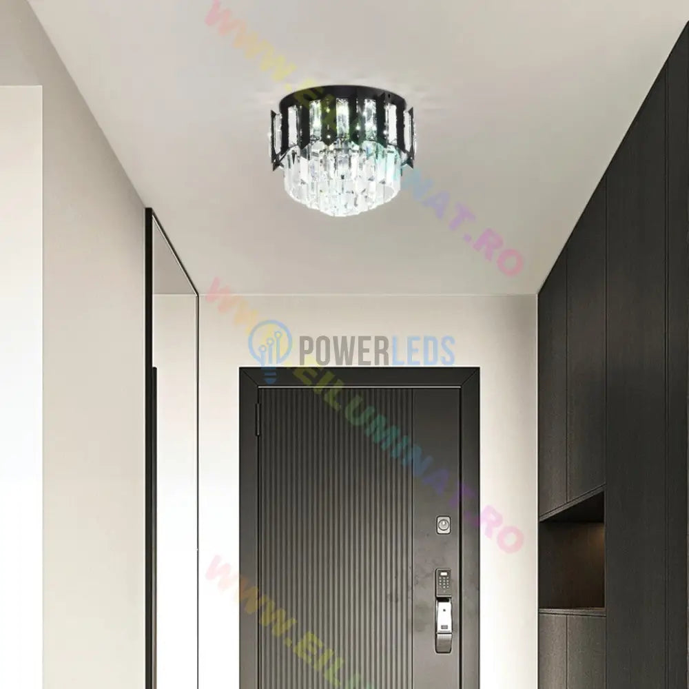 Aplica Led Black Shine 30Cm Echivalent 300W Lighting Fixtures