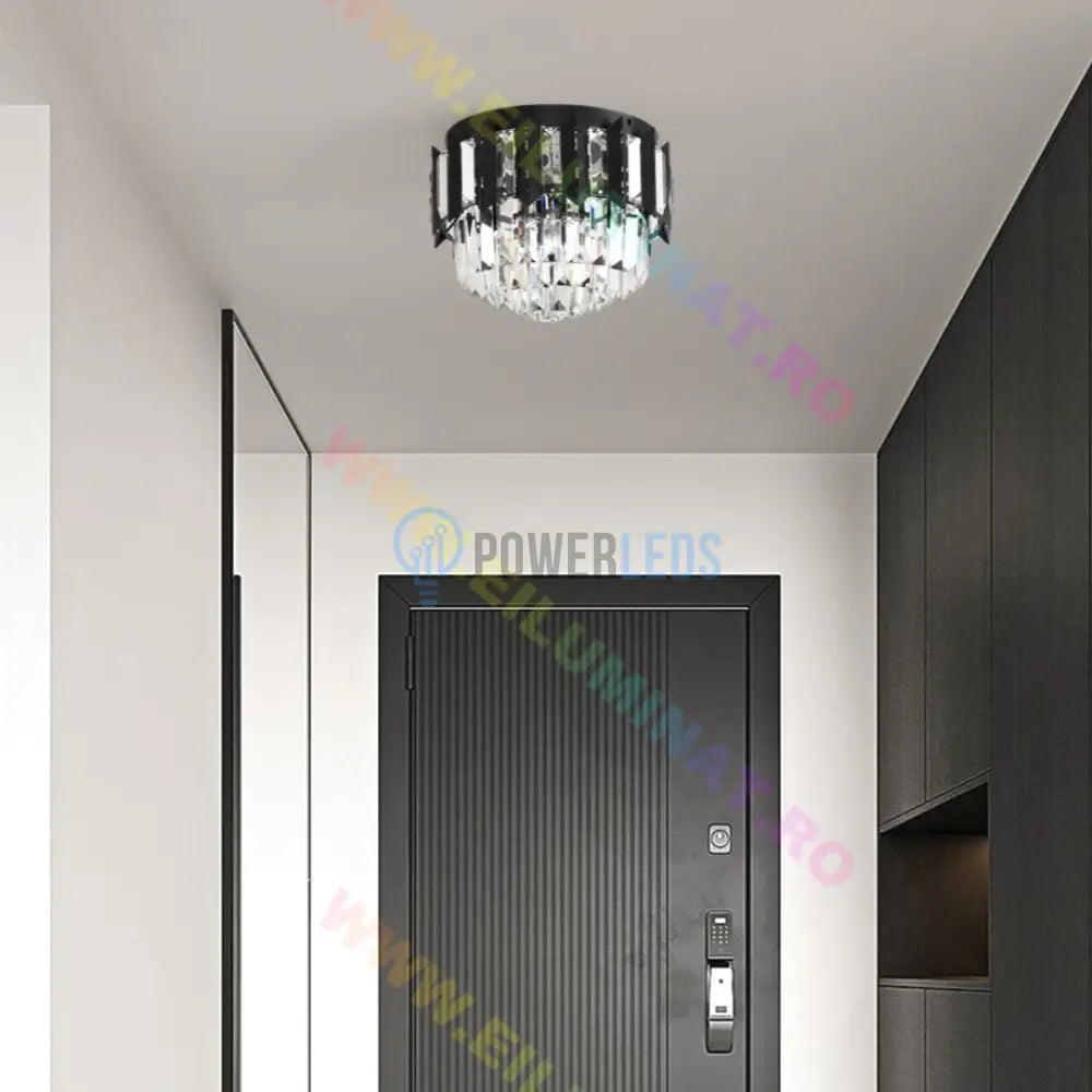 Aplica Led Black Shine 30Cm Echivalent 300W Lighting Fixtures