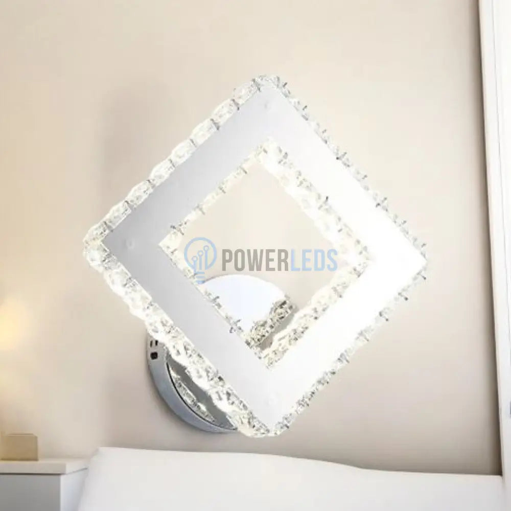 Aplica Led Cristal 38W Diamond Wall Light Fixtures