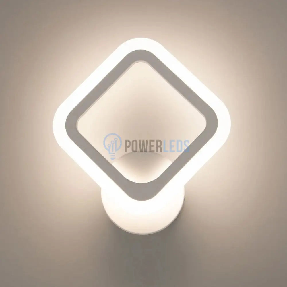 Aplica Led Diamond Simple Wall Light Fixtures