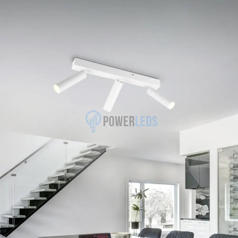 Lustra LED cu Spoturi ENRICO Black powerleds.ro