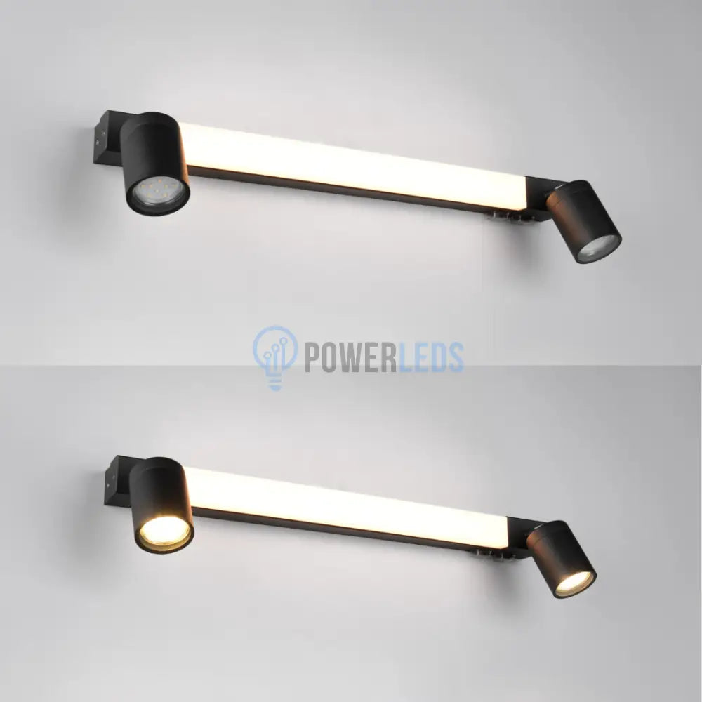 Lustra LED cu Spoturi ENRICO Black powerleds.ro
