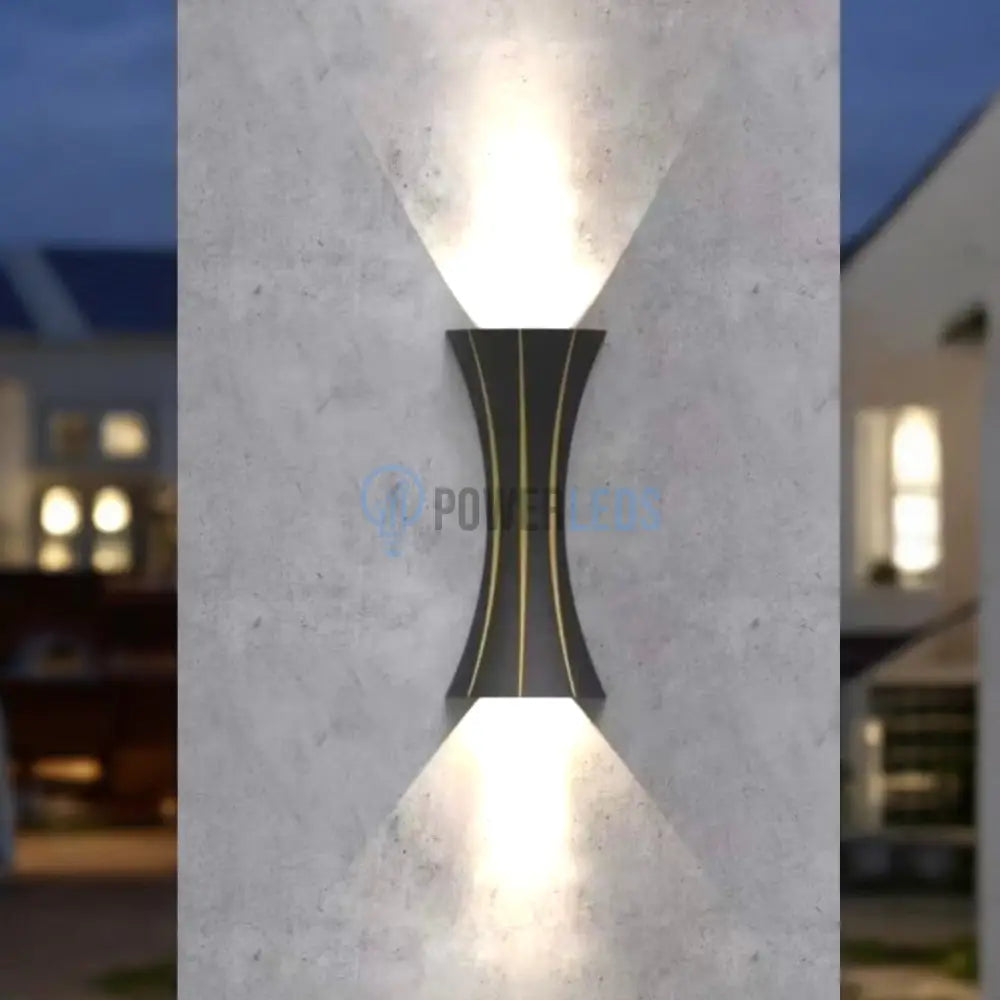 Aplica Led Exterior 10W Black Elegance Wall Light Fixtures