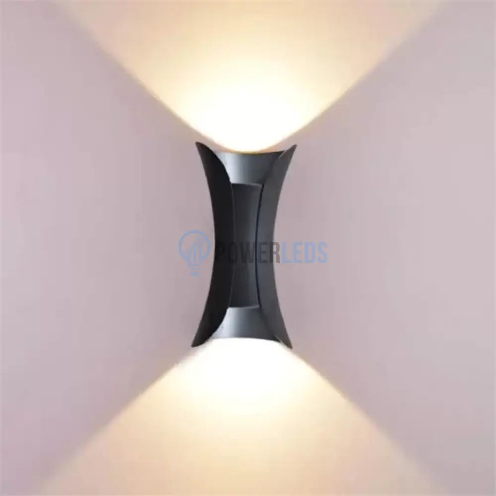 Aplica Led Exterior 2X5W Ultron Black Wall Light Fixtures