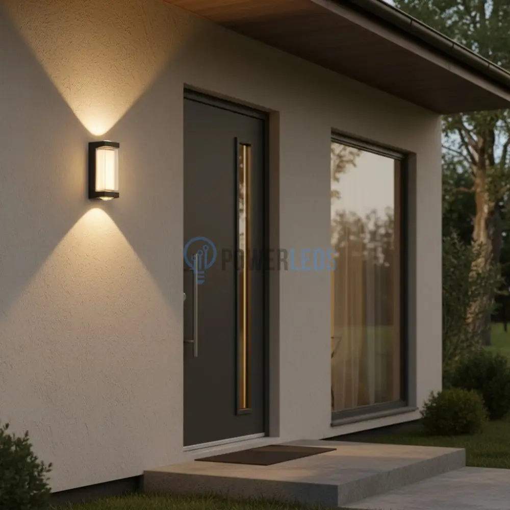 Aplica LED Exterior Black MONA IP65 Wall Light Fixtures