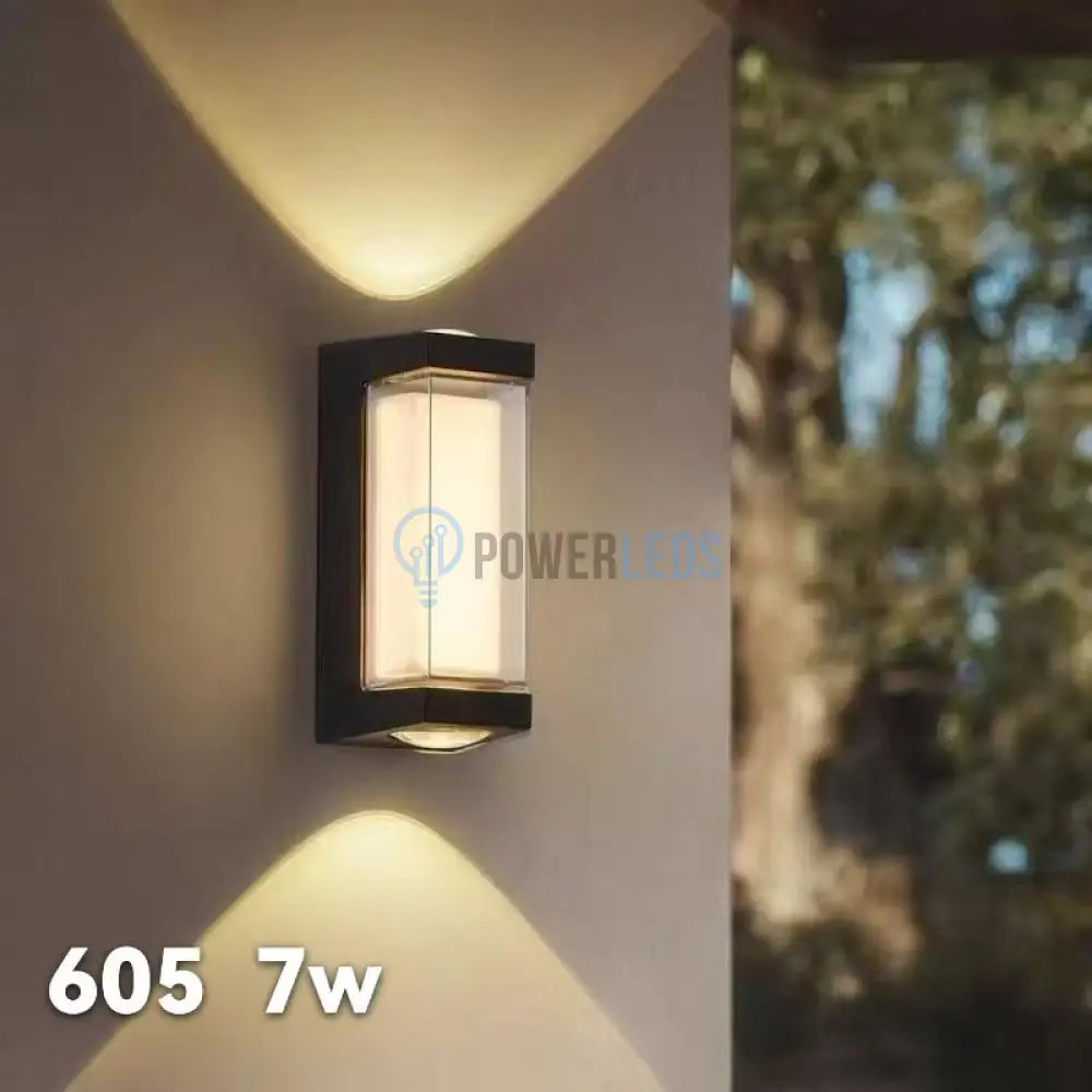 Aplica LED Exterior Black MONA IP65 Wall Light Fixtures