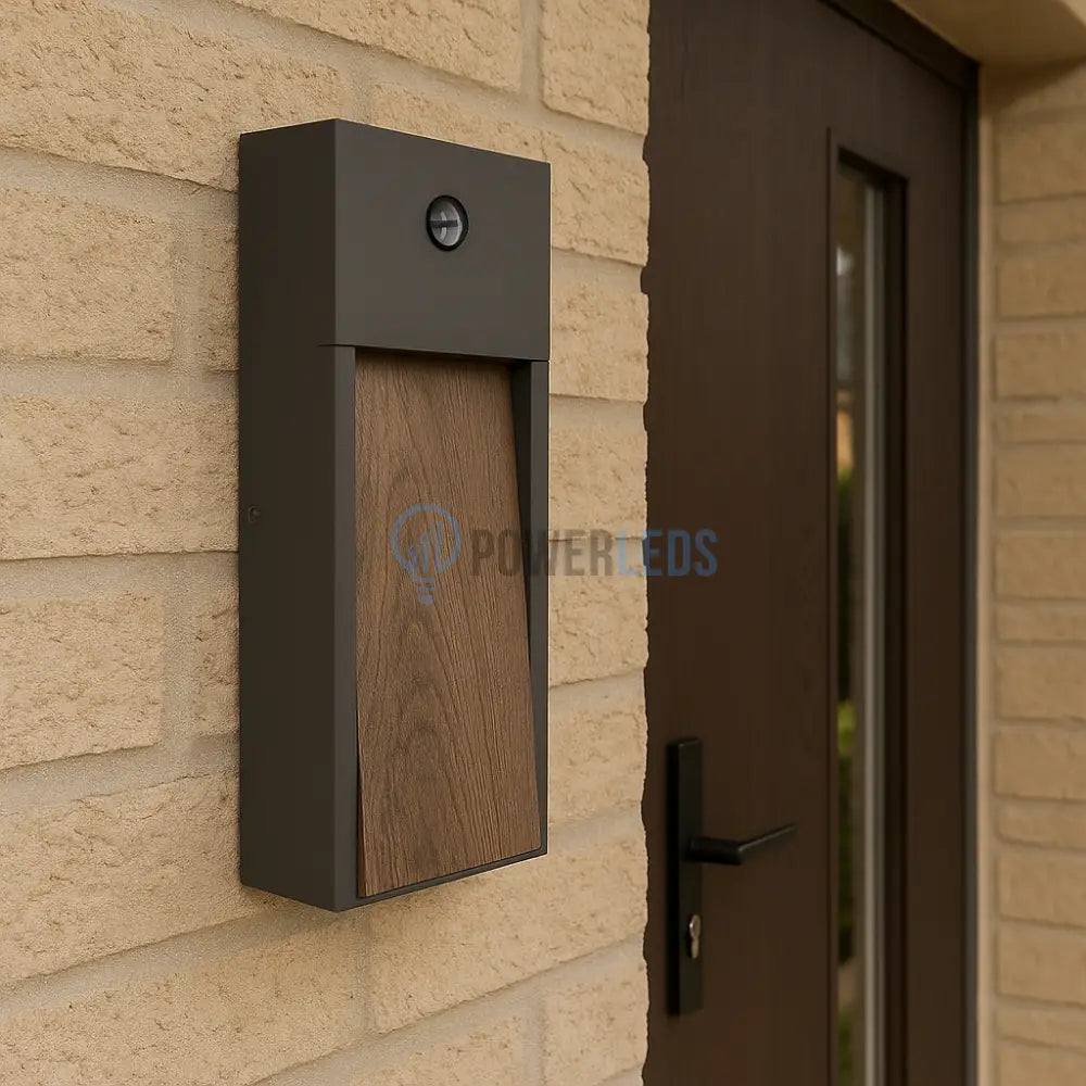 Aplica LED Exterior cu senzor 11W SALMON powerleds.ro